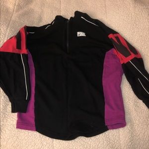 VS pink half zip hoodie